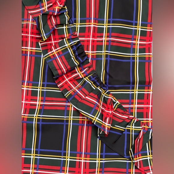 J Crew Factory Women’s Tartan Plaid Size 8 Sleeveless Top - Picture 3 of 15